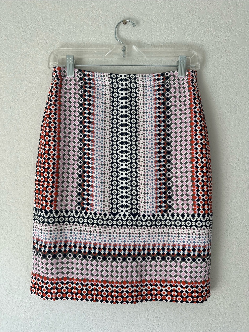 J. CREW Patterned Pencil Skirt EUC